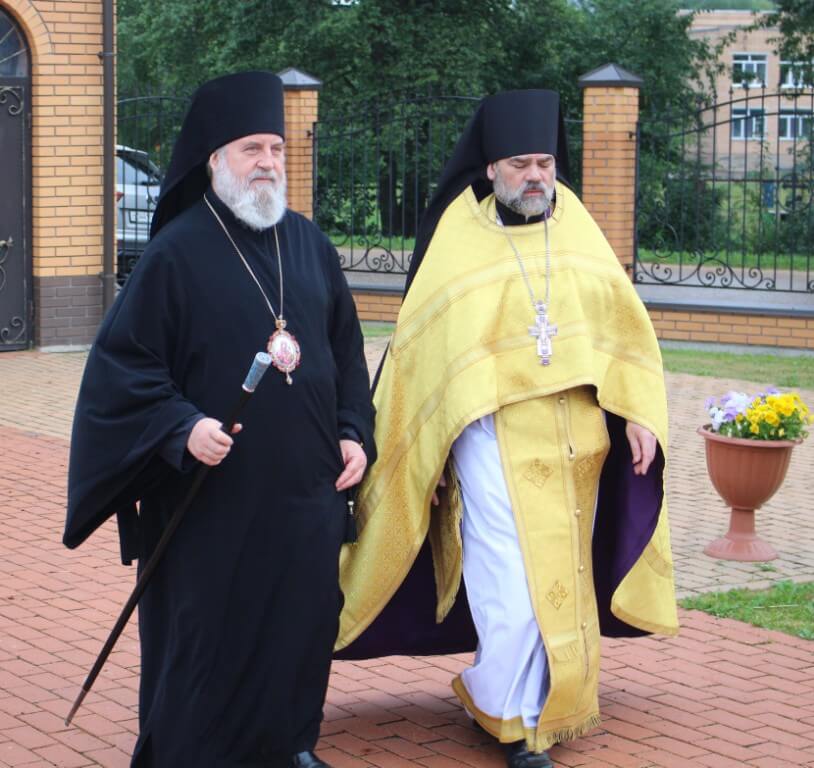 Преосвященный Сергий, епископ Вяземский и Гагаринский возглавил Торжества по случаю Престольного праздника храма Равноап. Вел. Кн. Владимира села Токарёво
