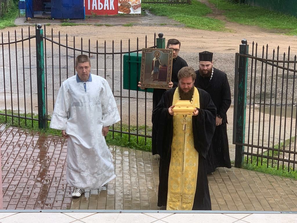 Пребывание мощей св.кн.Александра Невского в храме Успения Пресвятой Богородицы с. Пречистое