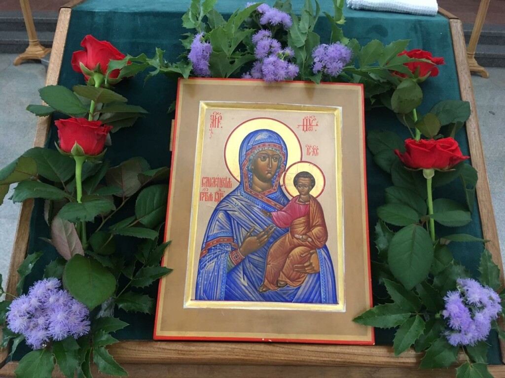 Праздник иконы Божией Матери «Одигитрия» в Благовещенском соборе г.Гагарин
