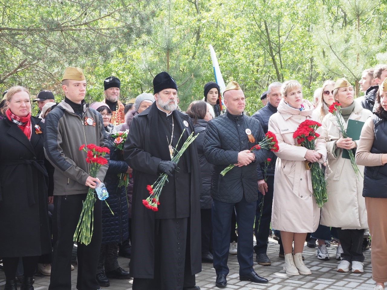 Открытие памятника павшим воинам в Баскаково