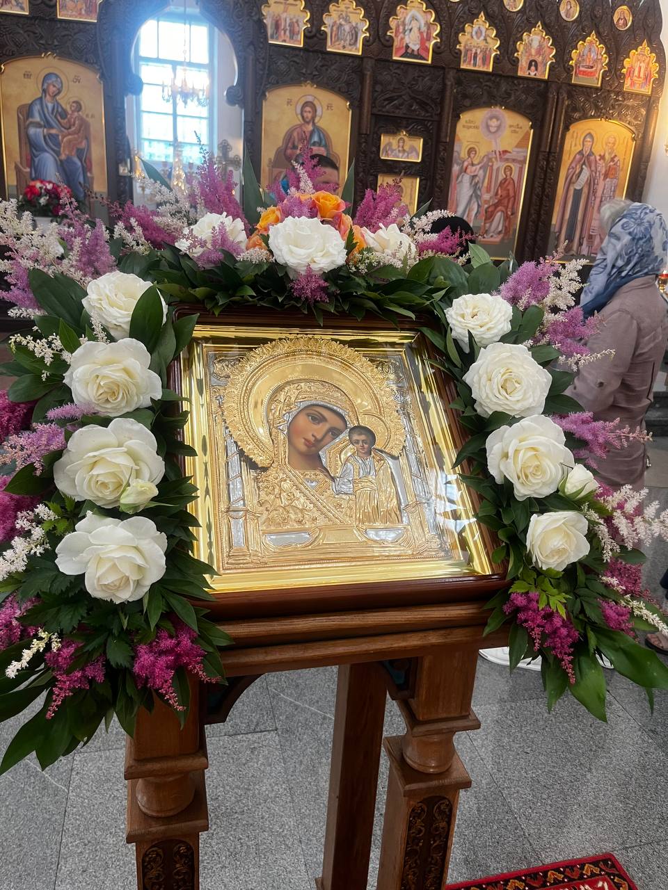 Праздник Казанской иконы в Благовещенском соборе