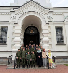 Престольный праздник и встреча с казаками и кадетами