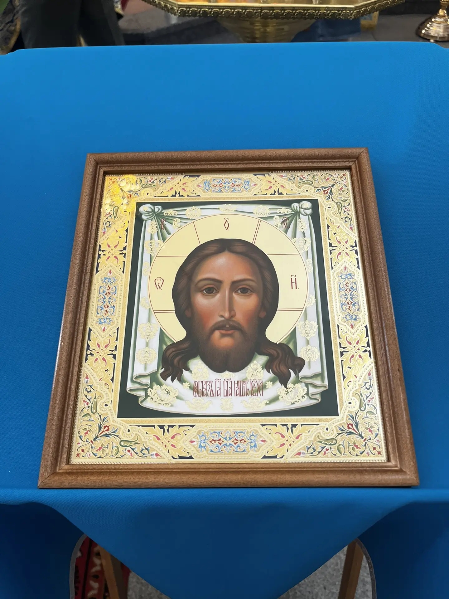 Праздник Спаса Нерукотворного в Благовещенском соборе