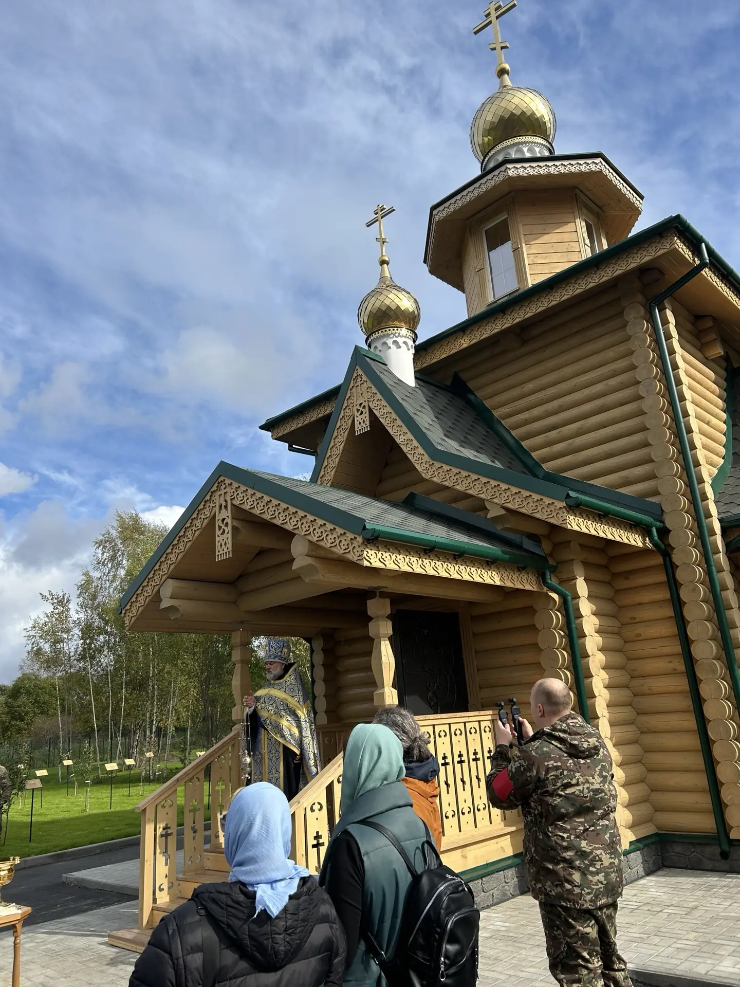 Состоялось освящение часовни в деревне Самуйлово
